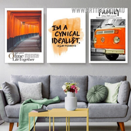 Typography And Symbol Prints That Will Suit Contemporary Home Decor