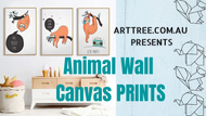 Animal Wall Canvas Prints Video