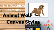 Animal Wall Canvas Styles Video