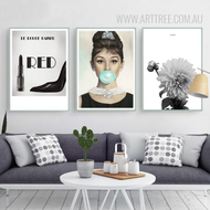 Create Chic & Trendy Interiors with These Model Canvas Prints