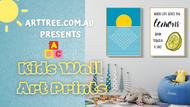 Kids Wall Art Prints Video
