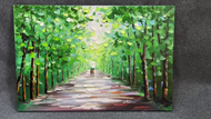 Nature Handmade Acrylic Canvas Paintings Wall Art Video