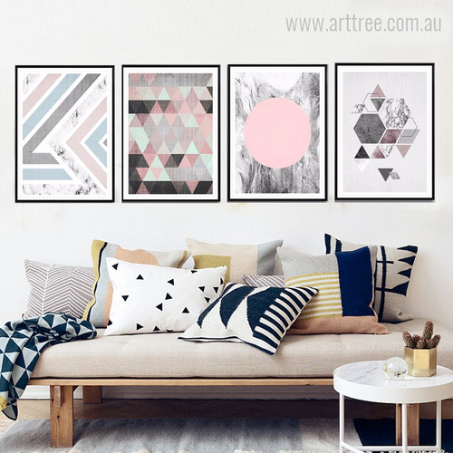 Geometric Nordic Canvas Print