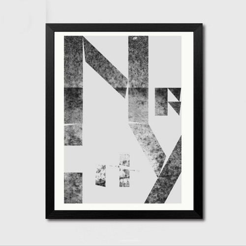 Minimalist Nordic Charcoal Effect Design