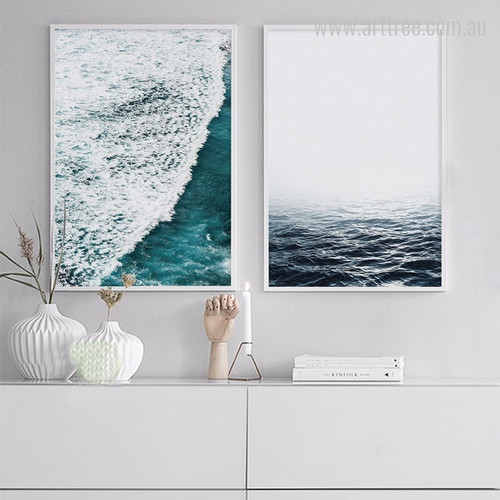 Abstract Seascape Ocean Waves