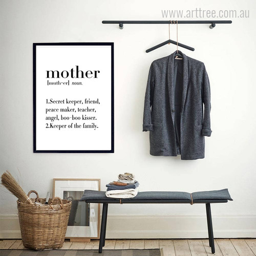 Mother Definition Family Quotes Art