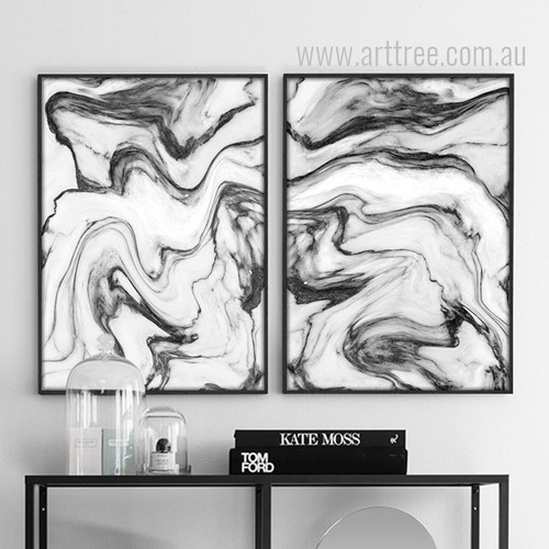 Watercolor Pattern Abstract Marble Art