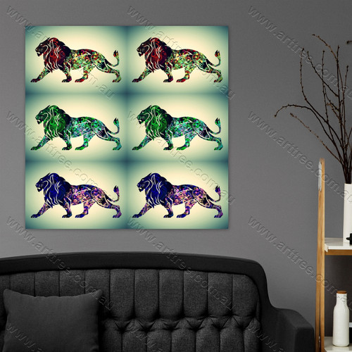 Lion Animal Pop Art