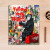 Follow Your Dreams Chimpanzee Street Art Graffiti Canvas Print