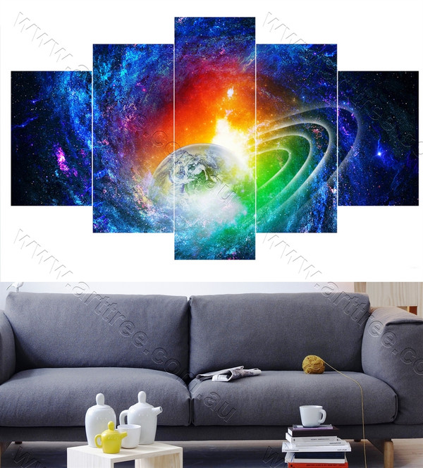 Planet Print Sets of 5 