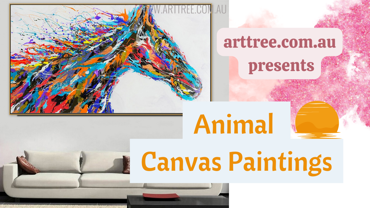 Animal Canvas Painting Video - arttree.com.au