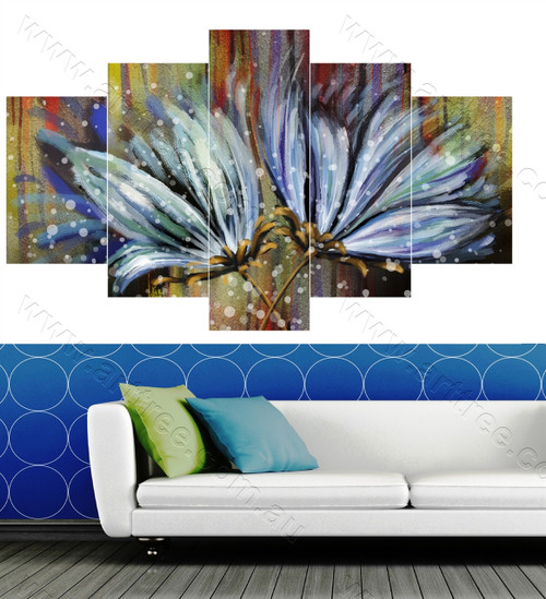 Abstract Floral Leaves - arttree.com.au