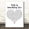 The Airborne Toxic Event Half of Something Else White Heart Song Lyric Print