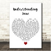 The Icicle Works Understanding Jane White Heart Song Lyric Print