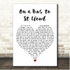 Trisha Yearwood On a Bus to St. Cloud White Heart Song Lyric Print