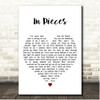 Citizen Soldier In Pieces White Heart Song Lyric Print