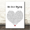 Gregory Porter No Love Dying White Heart Song Lyric Print