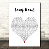 Ian Munsick Long Haul White Heart Song Lyric Print