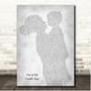 Ann Breen Pal of My Cradle Days Mother & Child Grey Song Lyric Print