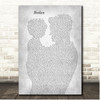 Jake Bugg Broken Father & Child Grey Song Lyric Print