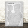 Lee Ann Womack I Hope You Dance Father & Child Grey Song Lyric Print