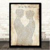 Brett Young In Case You Didn't Know Gay Couple Dancing Song Lyric Print