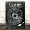 Twenty One Pilots Kitchen Sink Grunge Grey Vinyl Record Song Lyric Print