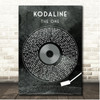 Kodaline The One Grunge Grey Vinyl Record Song Lyric Print