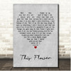 Kasey Chambers This Flower Grey Heart Song Lyric Print