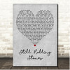Lauren Daigle Still Rolling Stones Grey Heart Song Lyric Print