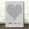 Ashley Tisdale Still Into You Grey Heart Song Lyric Print