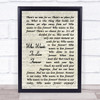 Queen Who Wants To Live Forever Vintage Script Song Lyric Quote Print
