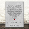 Rod Stewart You Make Me Feel Brand New Grey Heart Song Lyric Print