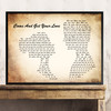 Redbone Come And Get Your Love Man Lady Couple Song Lyric Quote Print