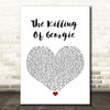 Rod Stewart The Killing Of Georgie White Heart Song Lyric Quote Print
