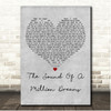 David Nail The Sound Of A Million Dreams Grey Heart Song Lyric Print