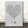 Ijahman Levi & Madge I do Grey Heart Song Lyric Print