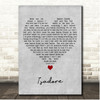 Incubus Isadore Grey Heart Song Lyric Print