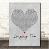 Jah cure Longing For Grey Heart Song Lyric Print