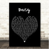 Karine Polwart Daisy Black Heart Song Lyric Print