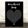 Kelly Clarkson Heartbeat Song Black Heart Song Lyric Print