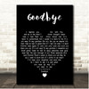 Kenny Rogers Goodbye Black Heart Song Lyric Print