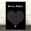 Lady A Never Alone Black Heart Song Lyric Print