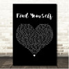 Lukas Nelson & Promise Of The Real Find Yourself Black Heart Song Lyric Print