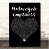Manic Street Preachers Motorcycle Emptiness Black Heart Song Lyric Print