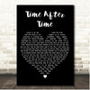 Matchbox Twenty Time After Time Black Heart Song Lyric Print