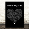 Matthew West The Day Before You Black Heart Song Lyric Print