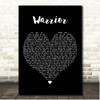 Avril Lavigne Warrior Black Heart Song Lyric Print