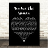 Aaron Tippin You Are the Woman Black Heart Song Lyric Print