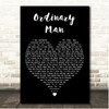 Ozzy Osbourne Ordinary Man Black Heart Song Lyric Print